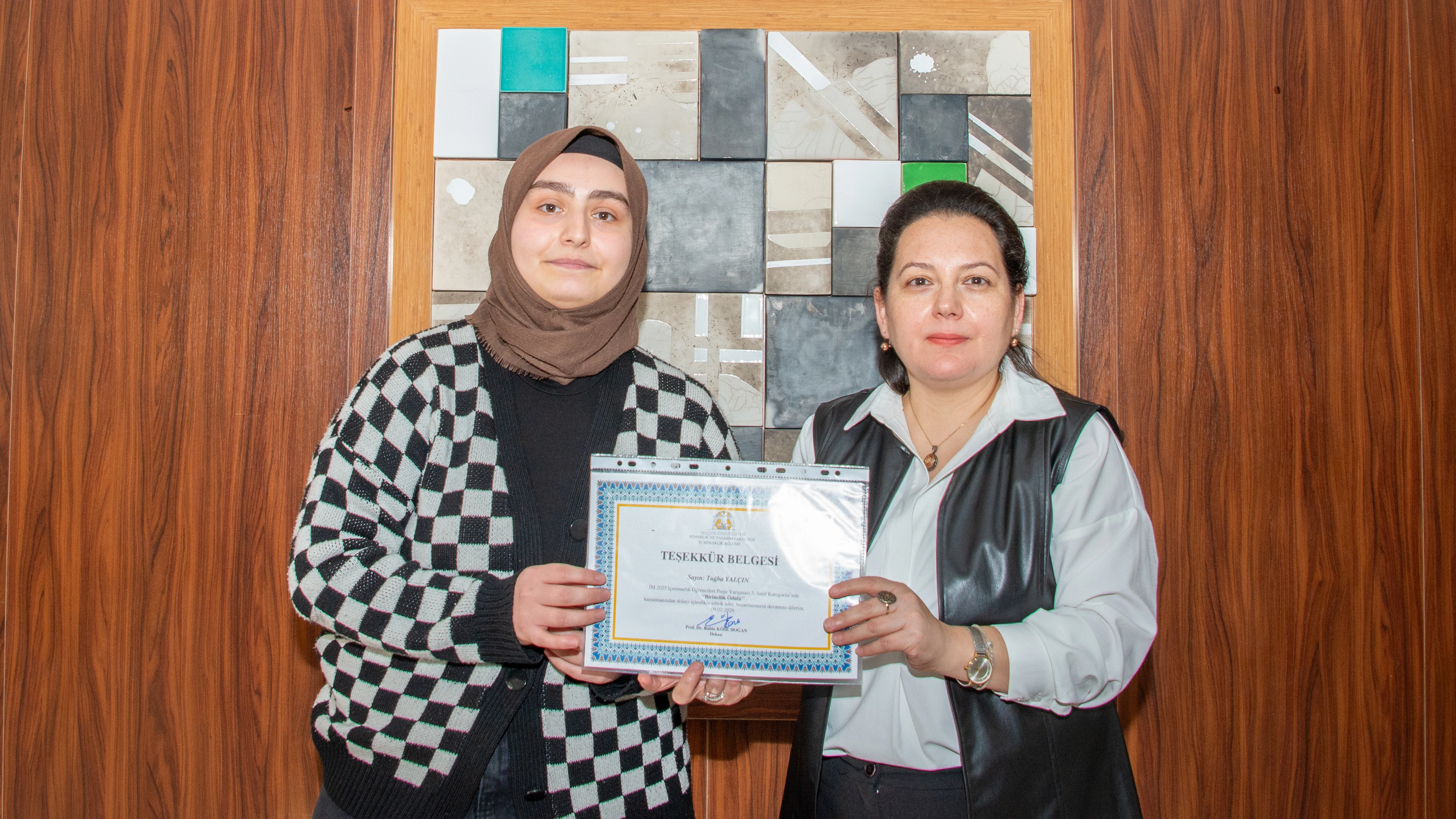 Selçuk Üniversitesi öğrencileri 2 ödülün sahibi oldu